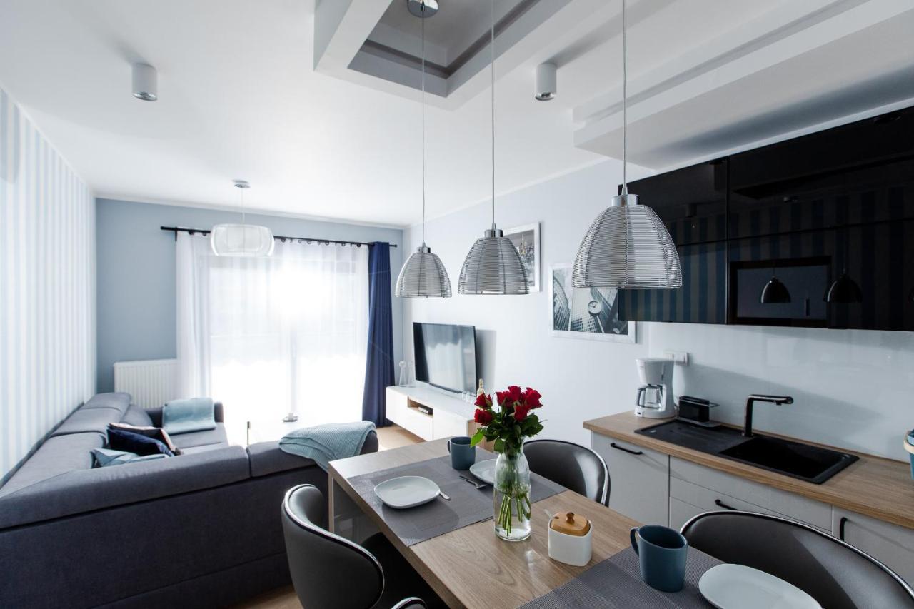 Apartament Blekitny Gardenia Dziwnow Z Widokiem Na Morze Epapartamenty Екстер'єр фото