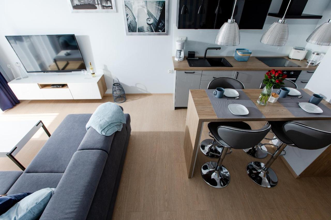 Apartament Blekitny Gardenia Dziwnow Z Widokiem Na Morze Epapartamenty Екстер'єр фото