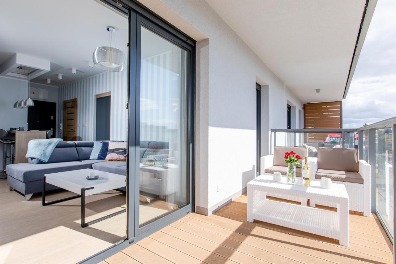 Apartament Blekitny Gardenia Dziwnow Z Widokiem Na Morze Epapartamenty Екстер'єр фото