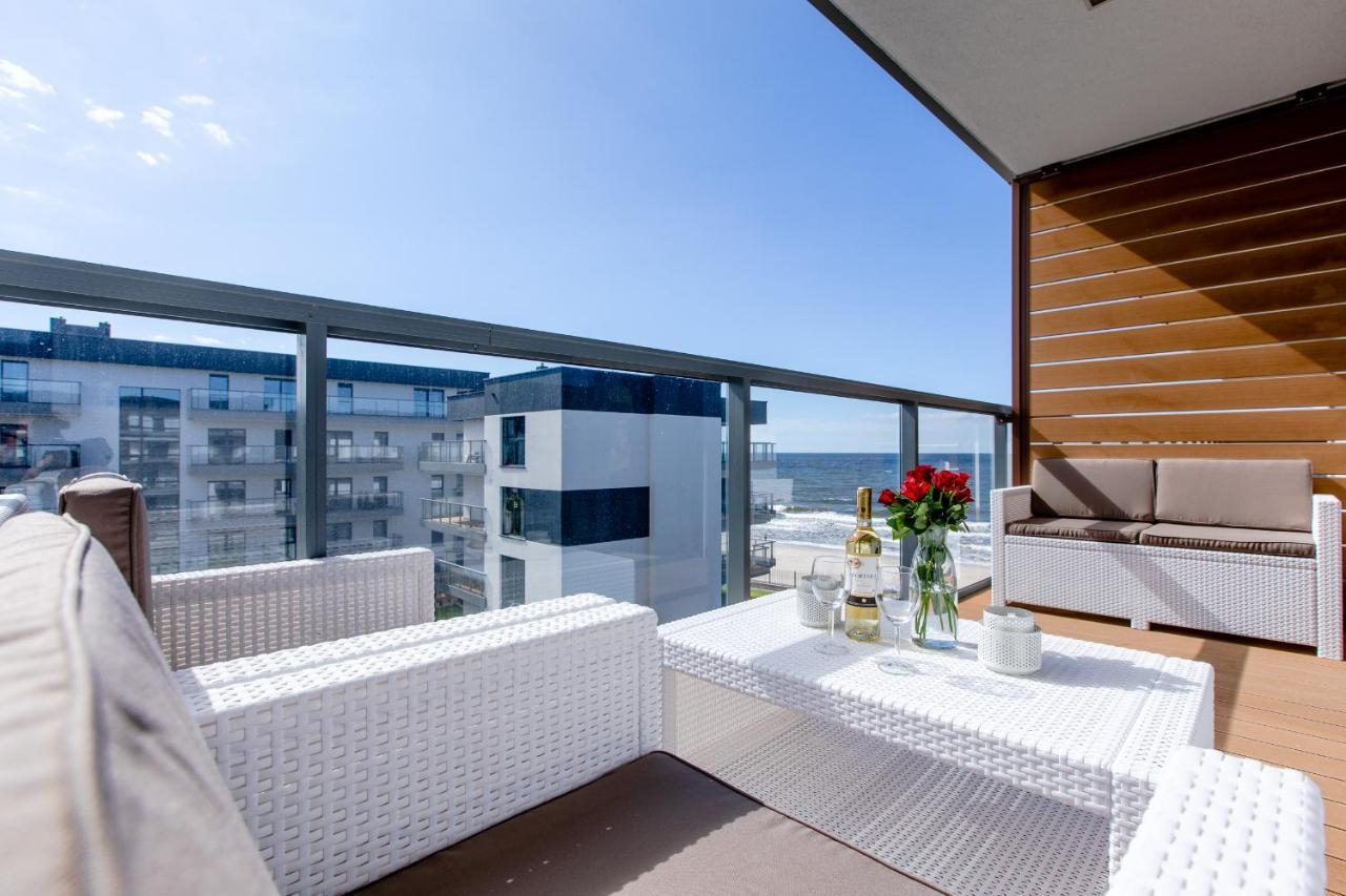 Apartament Blekitny Gardenia Dziwnow Z Widokiem Na Morze Epapartamenty Екстер'єр фото